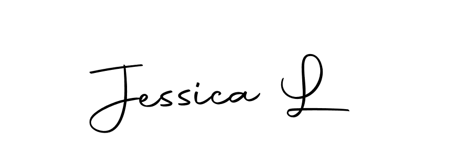 if you are searching for the best signature style for your name Jessica L. so please give up your signature search. here we have designed multiple signature styles  using Autography-DOLnW. Jessica L signature style 10 images and pictures png