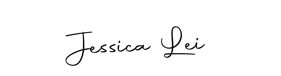 Create a beautiful signature design for name Jessica Lei. With this signature (Autography-DOLnW) fonts, you can make a handwritten signature for free. Jessica Lei signature style 10 images and pictures png
