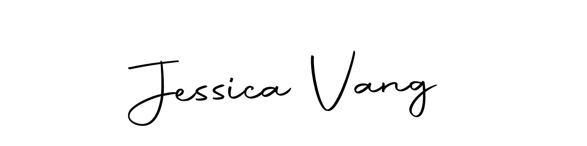 Jessica Vang stylish signature style. Best Handwritten Sign (Autography-DOLnW) for my name. Handwritten Signature Collection Ideas for my name Jessica Vang. Jessica Vang signature style 10 images and pictures png