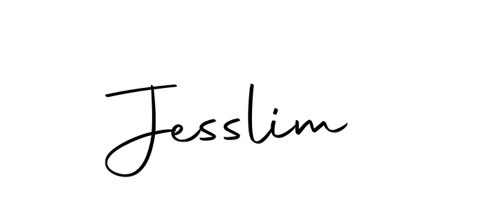The best way (Autography-DOLnW) to make a short signature is to pick only two or three words in your name. The name Jesslim include a total of six letters. For converting this name. Jesslim signature style 10 images and pictures png