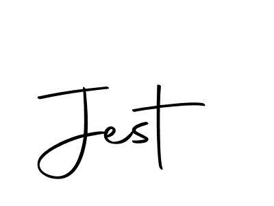 Also we have Jest name is the best signature style. Create professional handwritten signature collection using Autography-DOLnW autograph style. Jest signature style 10 images and pictures png