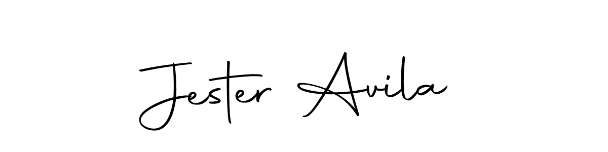 Jester Avila stylish signature style. Best Handwritten Sign (Autography-DOLnW) for my name. Handwritten Signature Collection Ideas for my name Jester Avila. Jester Avila signature style 10 images and pictures png