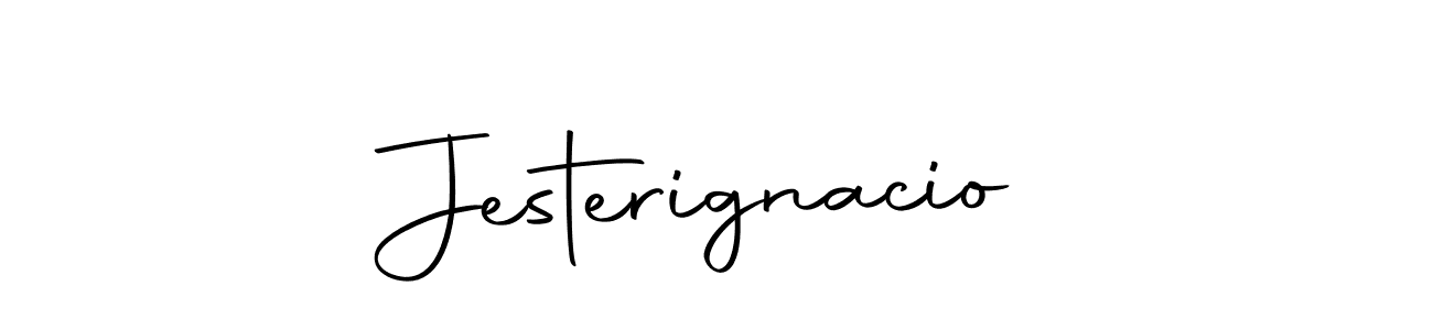Create a beautiful signature design for name Jesterignacio. With this signature (Autography-DOLnW) fonts, you can make a handwritten signature for free. Jesterignacio signature style 10 images and pictures png
