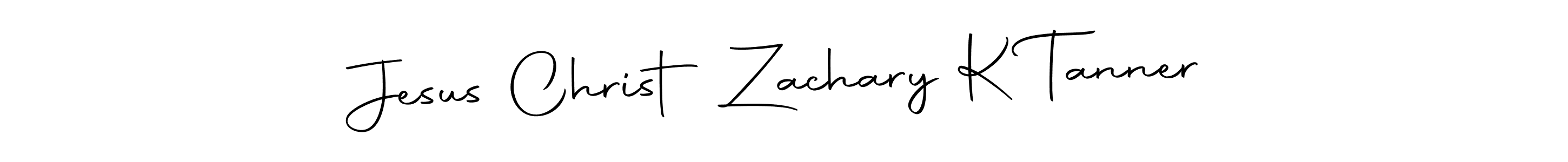 Similarly Autography-DOLnW is the best handwritten signature design. Signature creator online .You can use it as an online autograph creator for name Jesus Christ Zachary K Tanner. Jesus Christ Zachary K Tanner signature style 10 images and pictures png