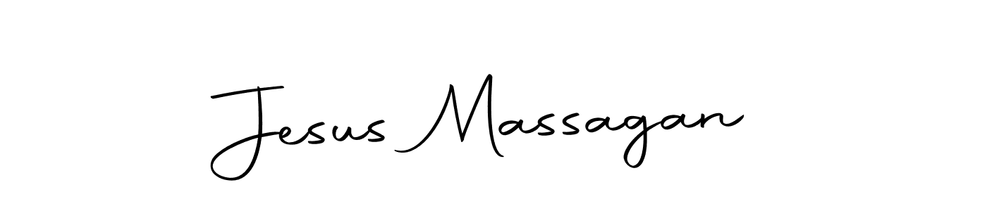 How to make Jesus Massagan signature? Autography-DOLnW is a professional autograph style. Create handwritten signature for Jesus Massagan name. Jesus Massagan signature style 10 images and pictures png