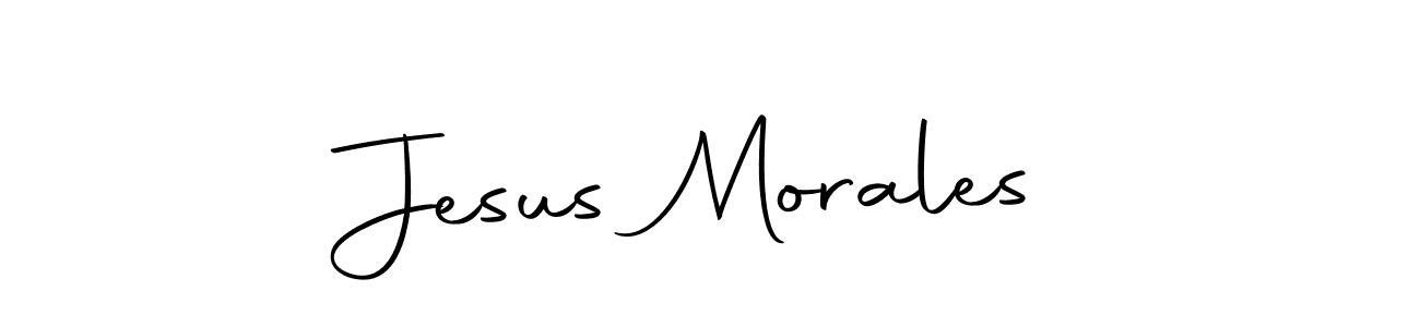 How to make Jesus Morales name signature. Use Autography-DOLnW style for creating short signs online. This is the latest handwritten sign. Jesus Morales signature style 10 images and pictures png