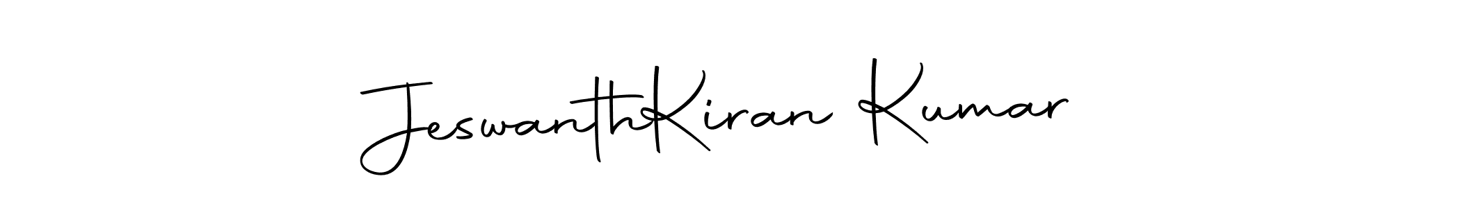 Autography-DOLnW is a professional signature style that is perfect for those who want to add a touch of class to their signature. It is also a great choice for those who want to make their signature more unique. Get Jeswanth  Kiran Kumar name to fancy signature for free. Jeswanth  Kiran Kumar signature style 10 images and pictures png