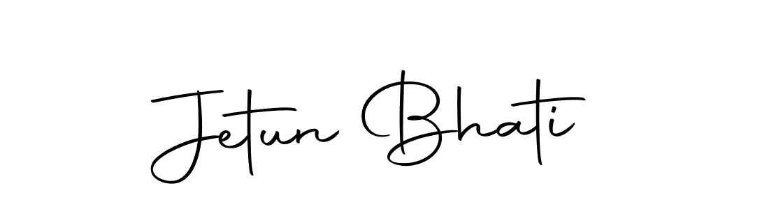 Design your own signature with our free online signature maker. With this signature software, you can create a handwritten (Autography-DOLnW) signature for name Jetun Bhati. Jetun Bhati signature style 10 images and pictures png