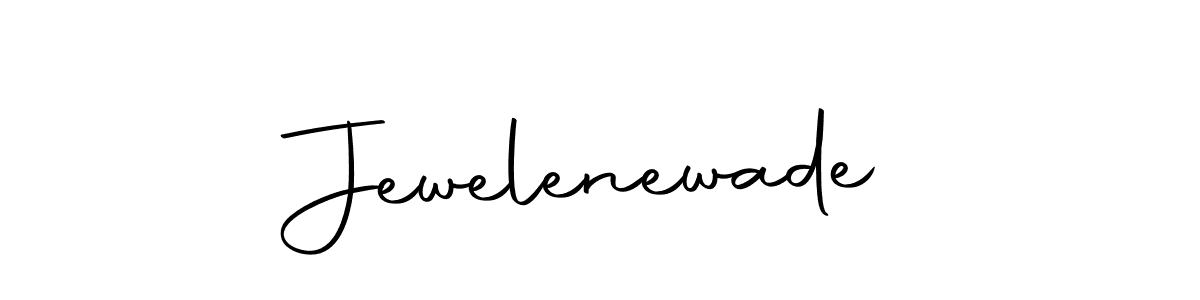 Here are the top 10 professional signature styles for the name Jewelenewade. These are the best autograph styles you can use for your name. Jewelenewade signature style 10 images and pictures png