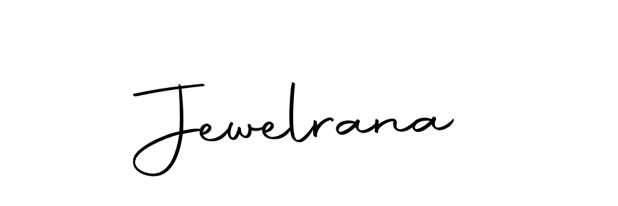 Similarly Autography-DOLnW is the best handwritten signature design. Signature creator online .You can use it as an online autograph creator for name Jewelrana. Jewelrana signature style 10 images and pictures png