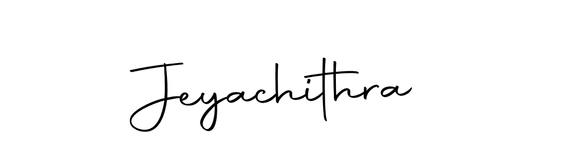 Use a signature maker to create a handwritten signature online. With this signature software, you can design (Autography-DOLnW) your own signature for name Jeyachithra. Jeyachithra signature style 10 images and pictures png