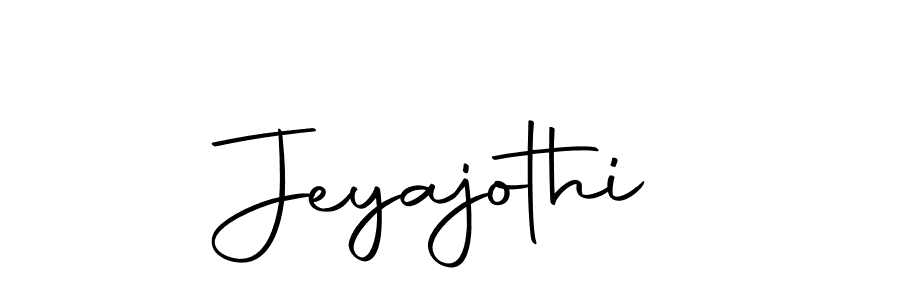 Design your own signature with our free online signature maker. With this signature software, you can create a handwritten (Autography-DOLnW) signature for name Jeyajothi. Jeyajothi signature style 10 images and pictures png