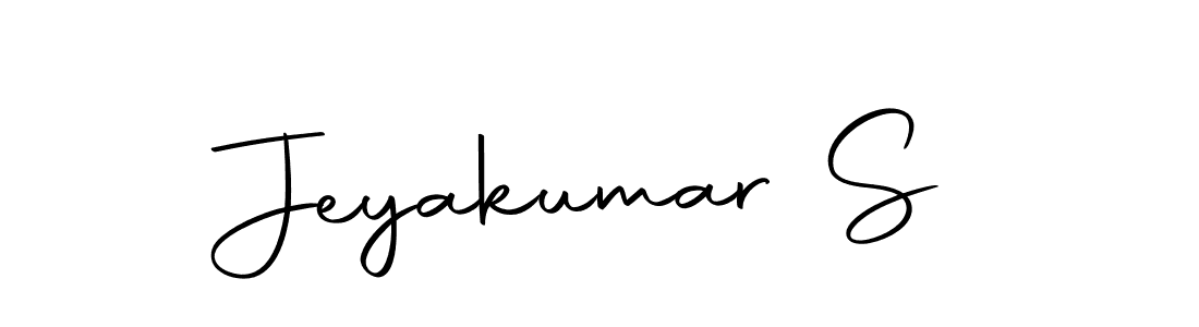 Create a beautiful signature design for name Jeyakumar S. With this signature (Autography-DOLnW) fonts, you can make a handwritten signature for free. Jeyakumar S signature style 10 images and pictures png
