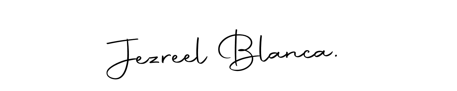 How to make Jezreel Blanca. signature? Autography-DOLnW is a professional autograph style. Create handwritten signature for Jezreel Blanca. name. Jezreel Blanca. signature style 10 images and pictures png