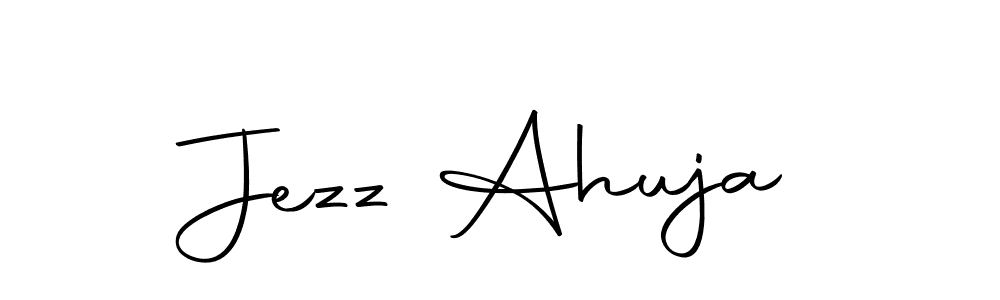 Autography-DOLnW is a professional signature style that is perfect for those who want to add a touch of class to their signature. It is also a great choice for those who want to make their signature more unique. Get Jezz Ahuja name to fancy signature for free. Jezz Ahuja signature style 10 images and pictures png