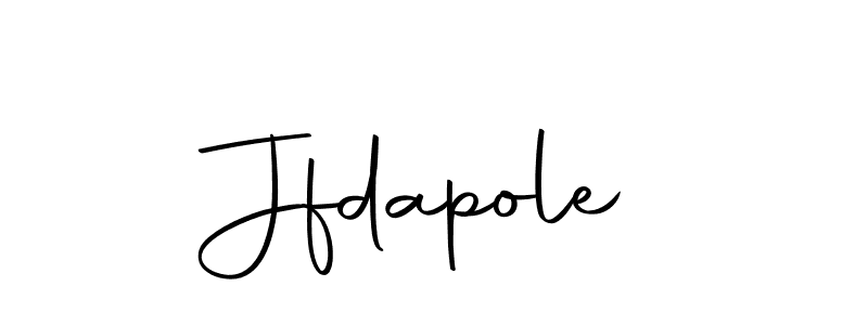 How to make Jfdapole name signature. Use Autography-DOLnW style for creating short signs online. This is the latest handwritten sign. Jfdapole signature style 10 images and pictures png