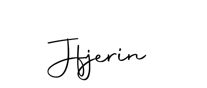 Jfjerin stylish signature style. Best Handwritten Sign (Autography-DOLnW) for my name. Handwritten Signature Collection Ideas for my name Jfjerin. Jfjerin signature style 10 images and pictures png
