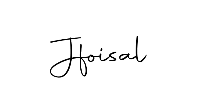 How to make Jfoisal name signature. Use Autography-DOLnW style for creating short signs online. This is the latest handwritten sign. Jfoisal signature style 10 images and pictures png