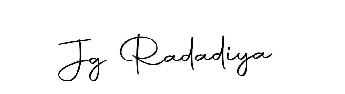 Also we have Jg Radadiya name is the best signature style. Create professional handwritten signature collection using Autography-DOLnW autograph style. Jg Radadiya signature style 10 images and pictures png