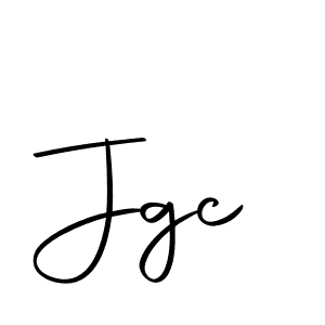 Create a beautiful signature design for name Jgc. With this signature (Autography-DOLnW) fonts, you can make a handwritten signature for free. Jgc signature style 10 images and pictures png