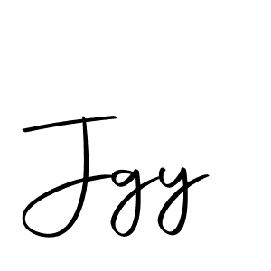 How to make Jgy signature? Autography-DOLnW is a professional autograph style. Create handwritten signature for Jgy name. Jgy signature style 10 images and pictures png