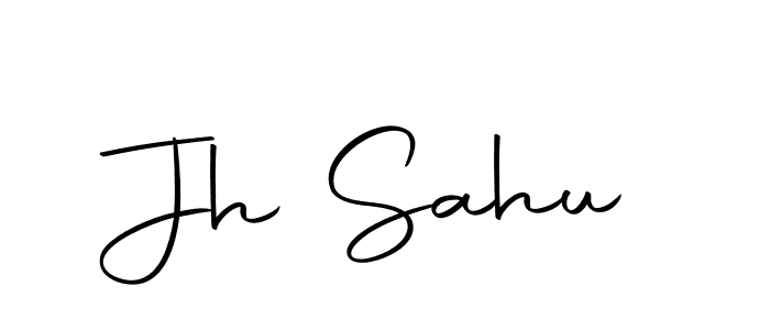 if you are searching for the best signature style for your name Jh Sahu. so please give up your signature search. here we have designed multiple signature styles  using Autography-DOLnW. Jh Sahu signature style 10 images and pictures png