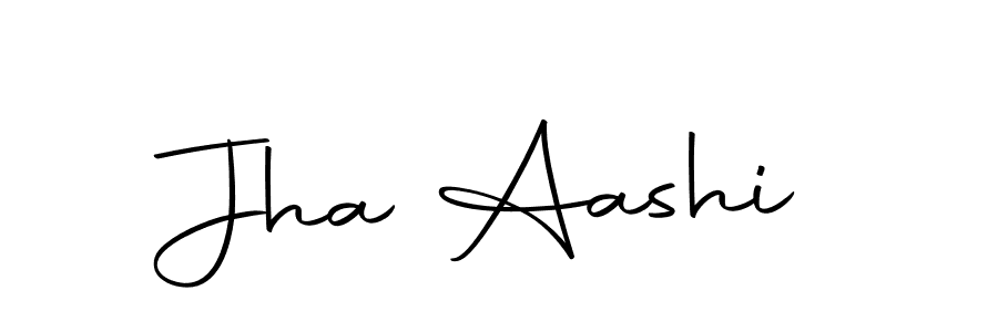 How to make Jha Aashi name signature. Use Autography-DOLnW style for creating short signs online. This is the latest handwritten sign. Jha Aashi signature style 10 images and pictures png