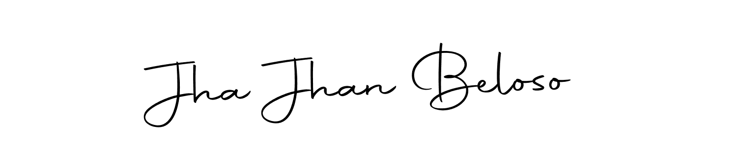 How to make Jha Jhan Beloso signature? Autography-DOLnW is a professional autograph style. Create handwritten signature for Jha Jhan Beloso name. Jha Jhan Beloso signature style 10 images and pictures png