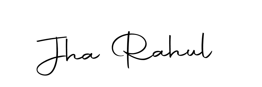 Also we have Jha Rahul name is the best signature style. Create professional handwritten signature collection using Autography-DOLnW autograph style. Jha Rahul signature style 10 images and pictures png