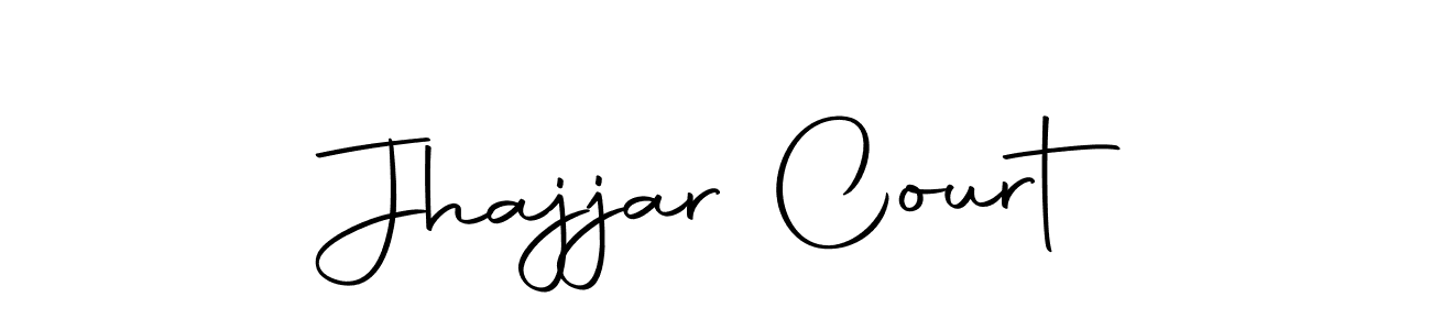 Jhajjar Court stylish signature style. Best Handwritten Sign (Autography-DOLnW) for my name. Handwritten Signature Collection Ideas for my name Jhajjar Court. Jhajjar Court signature style 10 images and pictures png