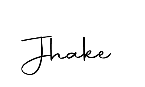 You can use this online signature creator to create a handwritten signature for the name Jhake. This is the best online autograph maker. Jhake signature style 10 images and pictures png