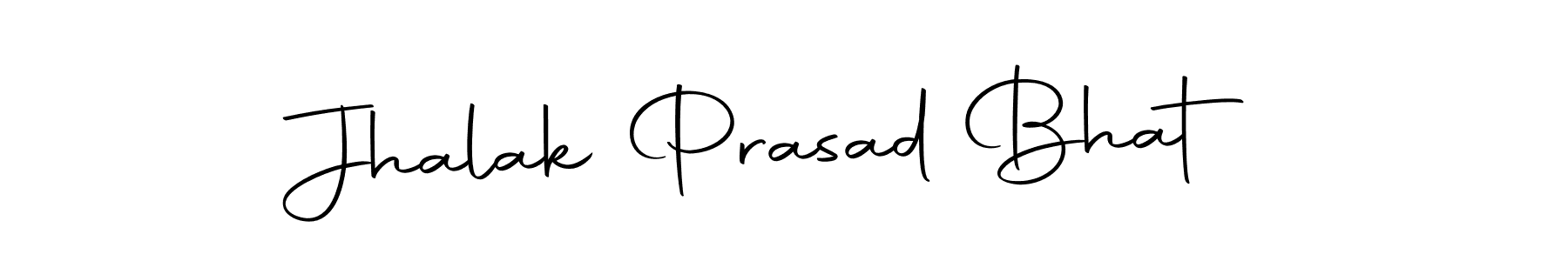 Create a beautiful signature design for name Jhalak Prasad Bhat. With this signature (Autography-DOLnW) fonts, you can make a handwritten signature for free. Jhalak Prasad Bhat signature style 10 images and pictures png