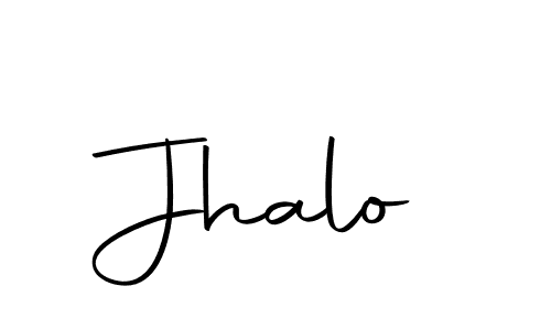 Create a beautiful signature design for name Jhalo. With this signature (Autography-DOLnW) fonts, you can make a handwritten signature for free. Jhalo signature style 10 images and pictures png