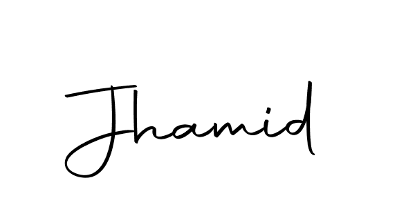 It looks lik you need a new signature style for name Jhamid. Design unique handwritten (Autography-DOLnW) signature with our free signature maker in just a few clicks. Jhamid signature style 10 images and pictures png