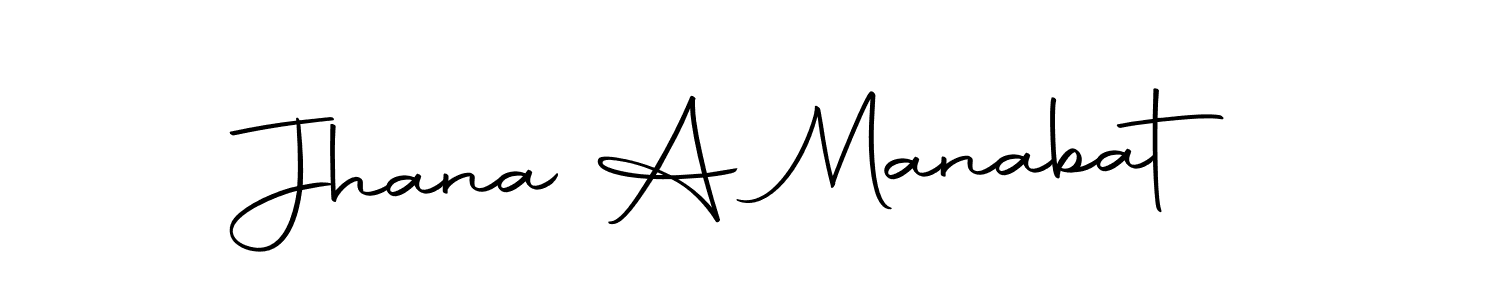 Similarly Autography-DOLnW is the best handwritten signature design. Signature creator online .You can use it as an online autograph creator for name Jhana A Manabat. Jhana A Manabat signature style 10 images and pictures png