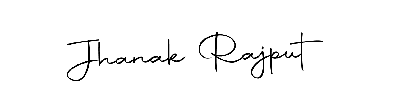 You should practise on your own different ways (Autography-DOLnW) to write your name (Jhanak Rajput) in signature. don't let someone else do it for you. Jhanak Rajput signature style 10 images and pictures png