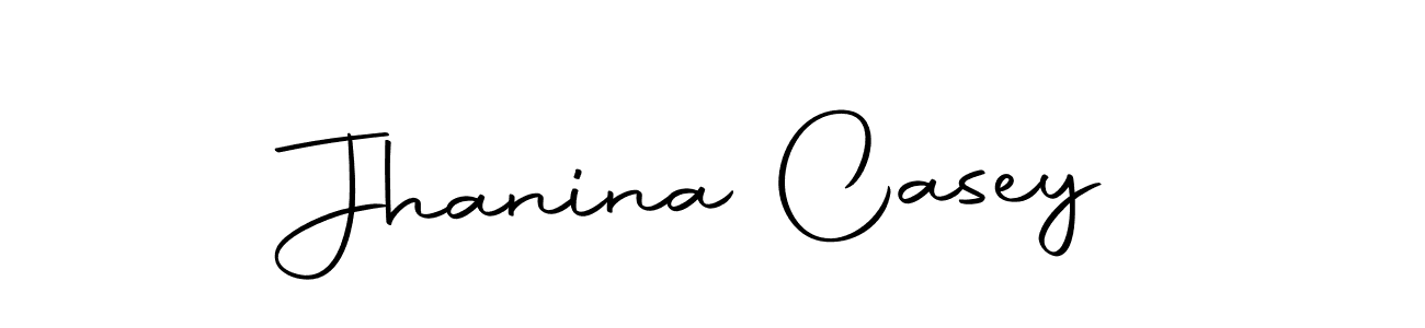 Use a signature maker to create a handwritten signature online. With this signature software, you can design (Autography-DOLnW) your own signature for name Jhanina Casey. Jhanina Casey signature style 10 images and pictures png