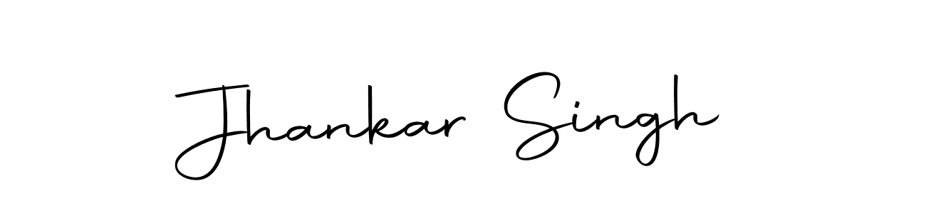 Create a beautiful signature design for name Jhankar Singh. With this signature (Autography-DOLnW) fonts, you can make a handwritten signature for free. Jhankar Singh signature style 10 images and pictures png