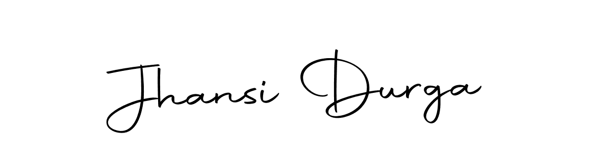 Also we have Jhansi Durga name is the best signature style. Create professional handwritten signature collection using Autography-DOLnW autograph style. Jhansi Durga signature style 10 images and pictures png