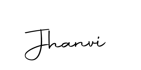 Design your own signature with our free online signature maker. With this signature software, you can create a handwritten (Autography-DOLnW) signature for name Jhanvi. Jhanvi signature style 10 images and pictures png