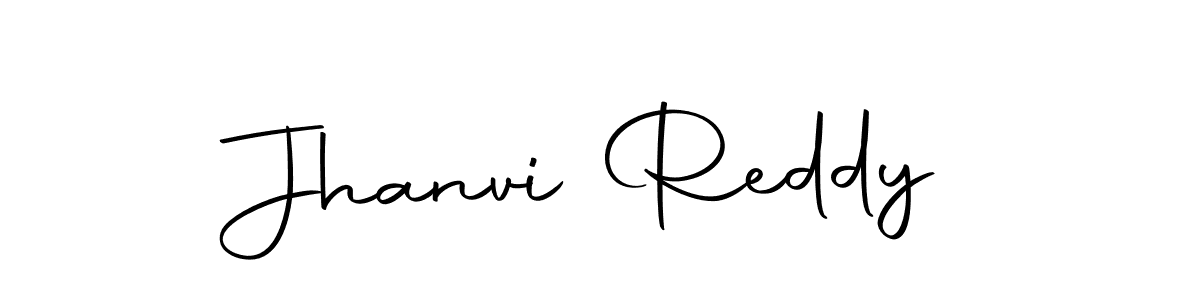 Use a signature maker to create a handwritten signature online. With this signature software, you can design (Autography-DOLnW) your own signature for name Jhanvi Reddy. Jhanvi Reddy signature style 10 images and pictures png