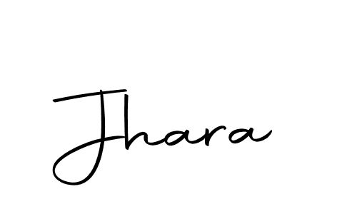 Jhara stylish signature style. Best Handwritten Sign (Autography-DOLnW) for my name. Handwritten Signature Collection Ideas for my name Jhara. Jhara signature style 10 images and pictures png