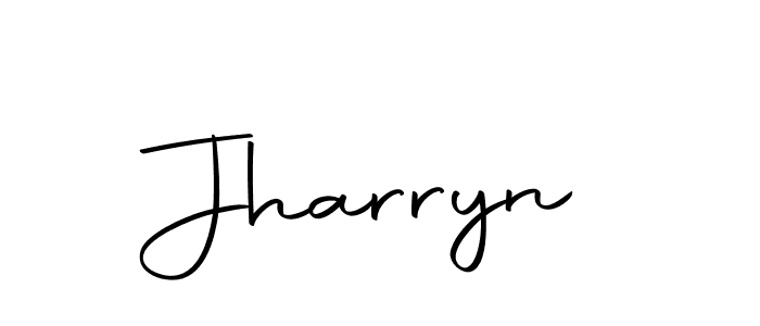 Similarly Autography-DOLnW is the best handwritten signature design. Signature creator online .You can use it as an online autograph creator for name Jharryn. Jharryn signature style 10 images and pictures png