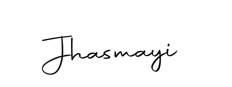 You should practise on your own different ways (Autography-DOLnW) to write your name (Jhasmayi) in signature. don't let someone else do it for you. Jhasmayi signature style 10 images and pictures png