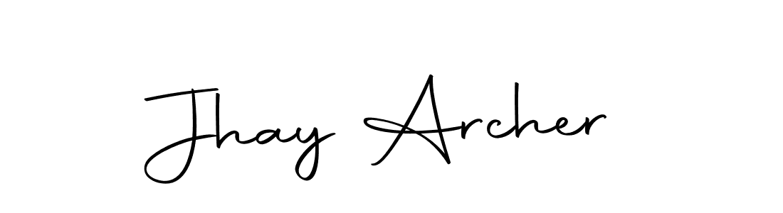 The best way (Autography-DOLnW) to make a short signature is to pick only two or three words in your name. The name Jhay Archer include a total of six letters. For converting this name. Jhay Archer signature style 10 images and pictures png