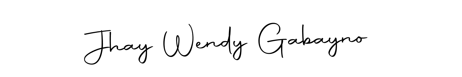 Also You can easily find your signature by using the search form. We will create Jhay Wendy Gabayno name handwritten signature images for you free of cost using Autography-DOLnW sign style. Jhay Wendy Gabayno signature style 10 images and pictures png