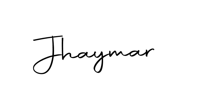 Use a signature maker to create a handwritten signature online. With this signature software, you can design (Autography-DOLnW) your own signature for name Jhaymar. Jhaymar signature style 10 images and pictures png