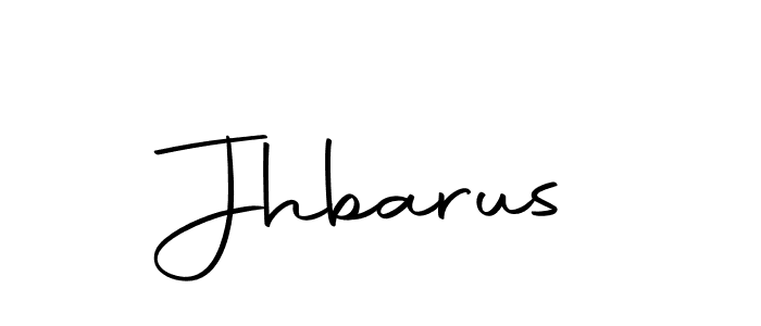 Use a signature maker to create a handwritten signature online. With this signature software, you can design (Autography-DOLnW) your own signature for name Jhbarus. Jhbarus signature style 10 images and pictures png