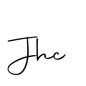 The best way (Autography-DOLnW) to make a short signature is to pick only two or three words in your name. The name Jhc include a total of six letters. For converting this name. Jhc signature style 10 images and pictures png