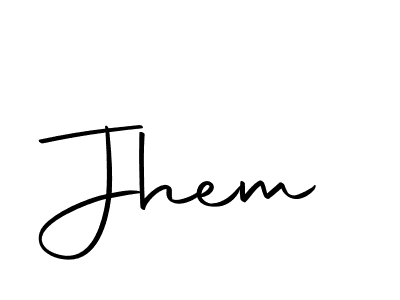 Here are the top 10 professional signature styles for the name Jhem. These are the best autograph styles you can use for your name. Jhem signature style 10 images and pictures png